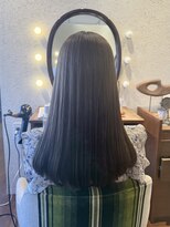 エルサフィロ キタハマ(el zafiro kitahama)&nbsp;30×40×50×60代×髪質改善カラー×オリーブベージュ