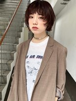 トリッカ 銀座(tricca)&nbsp;ショートボブ/外はねボブ/顔まわりレイヤー/顔まわりカット