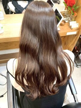 イチエ(ICHIE) ブリーチなしカラー/透明感カラー/マロンベージュ/イルミナ