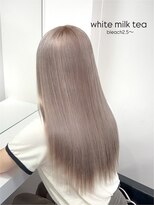 ベレーザ 渋谷(BELEZA)&nbsp;17172シルバーベージュホワイトブロンドブリーチルーツカラー