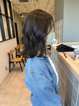 レイヤーカット/髪質改善/酸熱トリートメント/透明感カラー