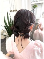 ホワイトルーム(White Room) ツインのリボンアレンジ