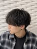 【メンズ人気No.1】メンズカット+ツイストスパイラルパーマ[横浜駅/メンズ]