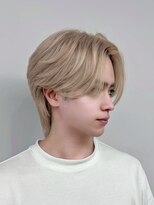 ナレ(NARE) 福岡で叶うブロンド韓国ヘア/天神メンズヘア/天神メンズパーマ