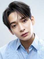 オーシャントーキョーオーバー 渋谷(OCEAN TOKYO OVER) 韓国マッシュカルマパーマ韓国風センターパートニュアンスパーマ