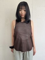 アンバー(Amber)&nbsp;【Amber asami】暗髪ミディアムレイヤー