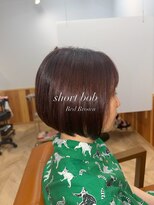 ラフ 日立(raf.)&nbsp;乾かすだけでまとまるショートボブ