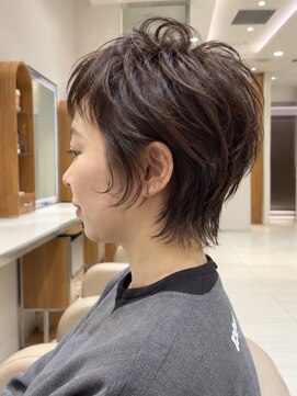 ピークアブー アヴェダ ギンザシックス(PEEK-A-BOO AVEDA GINZASIX) 大人のショートウルフ