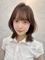 カロン トウキョウ 高円寺店(Kalon Tokyo)&nbsp;ボブレイヤー/顔周りカット/こっくりブラウン