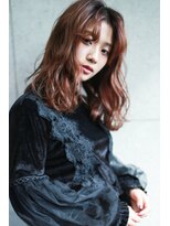 ラフィス ヘアー スワッグ 枚方店(La fith hair swag) 【La fith】 無造作ウェーブセミディスタイル