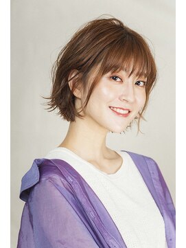 クロエ 天王寺(Cloe) 夏耳かけアレンジボブ