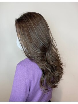 エース (ACE) ACE 極細ハイライト×大人っぽグレージュ