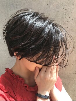 カットハウス ニューヨーク(CUT HOUSE NEW YORK)の写真/【カットクーポン多数アリ】勇気のいる大胆イメチェンもお任せ♪骨格や生えグセを見極めた美人ショートに☆