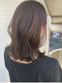 [OCEAN Hair&Life藤原純] ミントアッシュ外ハネミディ☆