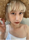 小顔,透明感切りっぱなしアンニュイ[表参道/表参道駅]
