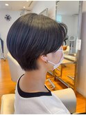 襟足ピタッとハンサムショート!