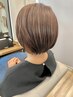 【再来No1】似合わせカット+オイルカラー+潤いTR+頭皮洗浄バブル￥15400