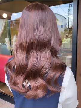 アジーオ(agio) 韓国風◎レッドブラウンカラー