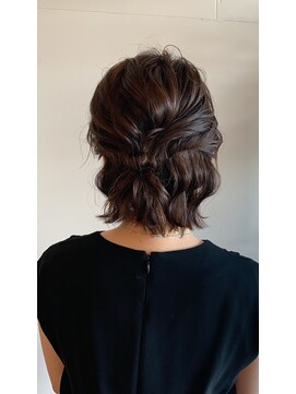 シャンティーク(shanteek) ショートスタイル【ハーフアップ】