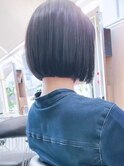髪質改善×ぱつっとボブ