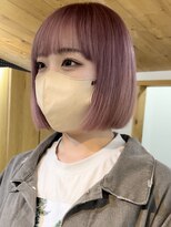 キラ 原宿(KILLA)&nbsp;ドレスヘアショコラアッシュヘルシースタイルふんわりカール前髪