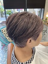 ムック 葛西(MUCCU)&nbsp;ラベンダーアッシュの白髪ぼかし