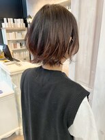 キャアリー(Caary)&nbsp;福山人気caary外ハネショートボブひし形シルエット大人かわいい