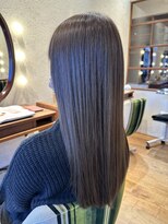 エルサフィロ キタハマ(el zafiro kitahama)&nbsp;20×30×40代×透明感×髪質改善×ファーストグレイ×グレージュ