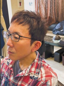 美容室 スピリチュアル ハート(SPIRITUAL HEART) 毛根をを守るカラーリングでメンズカラーカット♪