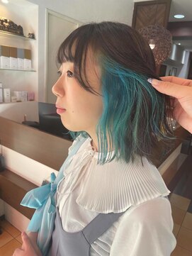 カラープロデュースバイアルバ(color produce byALBA) インナーグリーンカラー