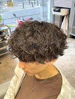 ノイセル 西本町(Noisyle)&nbsp;guest snap ミディアム前下がりマッシュ×強めシャドウパーマ