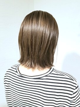 ローグ ヘアー 金町店(Rogue HAIR) 大人可愛い20代30代40代◎切りっぱなしボブデザインカラ―