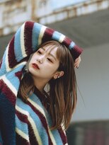 ラナヘアーサロン イワツカ(Lana hair salon IWATSUKA)&nbsp;透明感　韓国　小顔カット　ブラックアッシュ　美髪ケアカラー