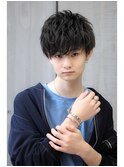 ソフトツーブロック王道束感ナチュラルマッシュ刈り上げ