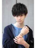 リップス レイ ギンザ(LIPPS Ray GINZA)&nbsp;ソフトツーブロック王道束感ナチュラルマッシュ刈り上げ