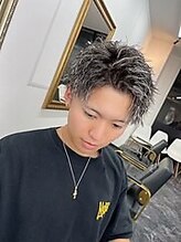ブルーオーシャン 大牟田店(BlueOcean)&nbsp;スパイキーショートパーマツイストスパイラルパーマ