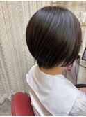まとまりショートボブ@田島(2024/10)