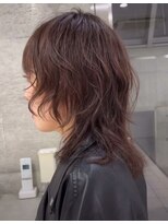 エミュ 表参道 青山(emu) ミディアムウルフ　フェイスレイヤー　表参道