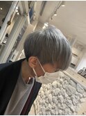 メンズ×シルバーカラー
