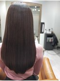髪質改善ストレート×髪質改善トリートメント