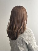 【堀田 奈穂】ミディアムレイヤー/グレイカラー/40代50代/