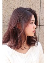 ヘアアトリエドット(ヘアアトリエdot)&nbsp;綺麗めピンク