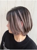 アンブレラカラー×ショートボブ