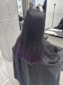 アライブ ハラジュク(ALIVE harajuku) 【ALIVE 夕貴】パープルグラデーションカラー