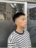 短髪フェード