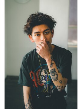 サロンドミルク 原宿(salon de MiLK) スパイショト/シャドウパーマ／メンズショート／原宿