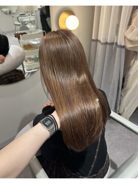 レリーアンテ 大阪梅田(Rely ante) ブリーチあり.透明感ベージュ