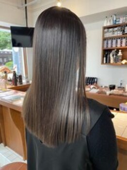 エディ(Hedi)の写真/【鳴尾・武庫川女子大前駅徒歩5分】〈通うたび美髪になれるサロン〉思わず触りたくなるうる艶髪に♪