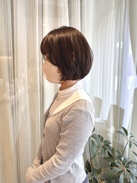 アミリアバイザザ(amiliea by ZA/ZA) フェイスレイヤー×丸みボブ