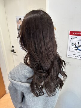 ヘアサロン アウラ(hair salon aura) 暗めグレージュカラー透明感カラー